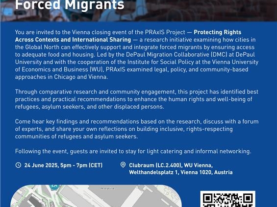 Vienna to Chicago: Comparative Housing and Food Justice for Forced Migrants